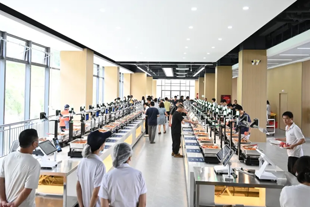 人生就是搏智能二期食堂正式开业，就是这么有“饭”！